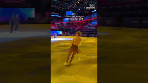 Germany's Minerva Hase had to do one last clean triple Salchow on Olympic ice!🥺 #MilanFigureSkating