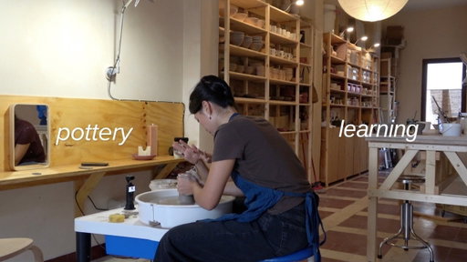 a soft learning vlog | throwing clay, pizza making and small happinesses