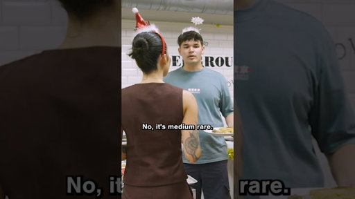 "You don't eat your chicken medium rare?"