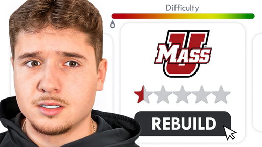 The HARDEST College Football Rebuild Ever... Ep 1