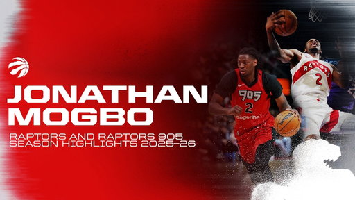 Jonathan Mogbo Raptors and Raptors 905 Season Highlights 2025–26 🔥