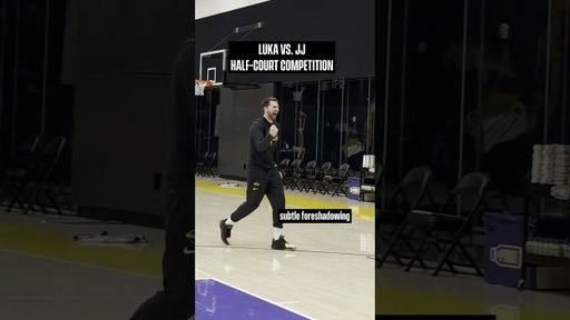 Luka & JJ: ALWAYS competing 😂 #lakers