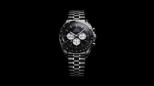 A black and white Moonwatch has landed | OMEGA