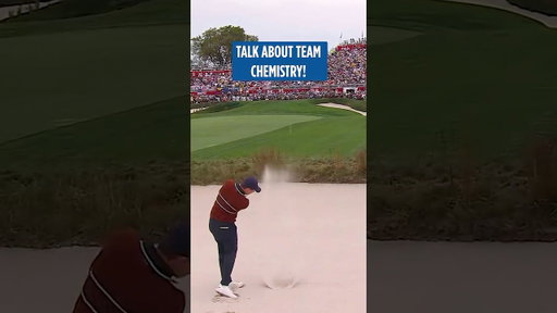 Fitzpatrick & Hatton hit IDENTICAL approach shots! 🤯