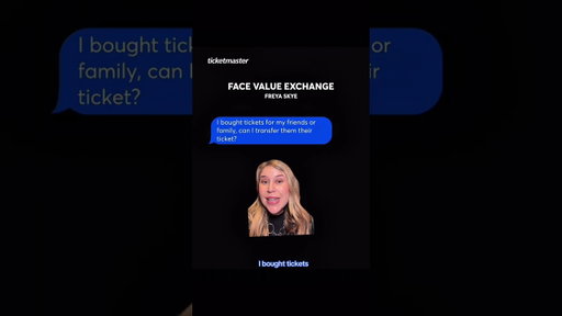 Freya Skye announced she’s using Ticketmaster’s Face Value Exchange. Here's what to know. 🎫