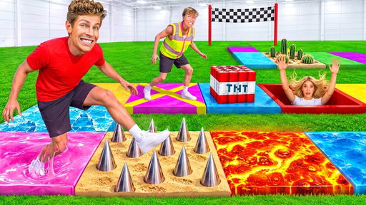 Giant YouTuber Board Game In Real Life!