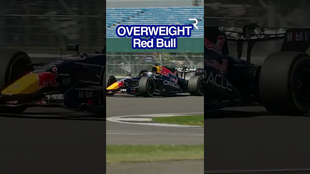 Red Bull F1 car is OVERWEIGHT 😥