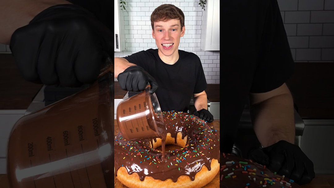 Making A Giant Donut