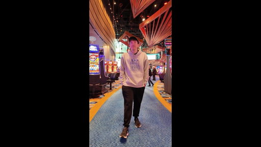EJ hit the casino and started aura farming 🔥