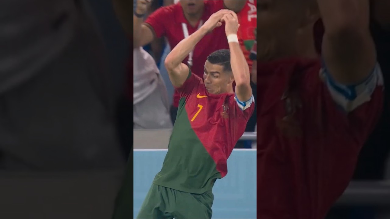 Cristiano Ronaldo Makes World Cup History #shorts #ronaldo #portugal