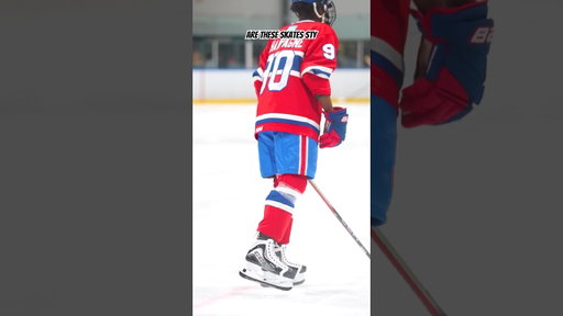 Are These Skates Cool?🤔 #hockey #hockeyplayers #shorts