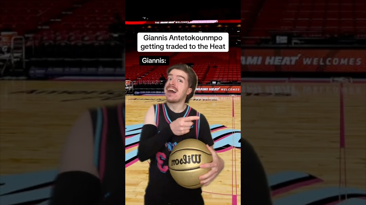 Giannis Antetokounmpo getting traded to the Heat😂🏀