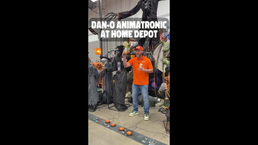 Dan-O's Halloween Animatronic at Home Depot?!