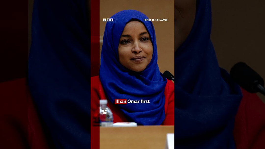 Immigration agents searched the home of Minnesota Representative Ilhan Omar. #BBCNews