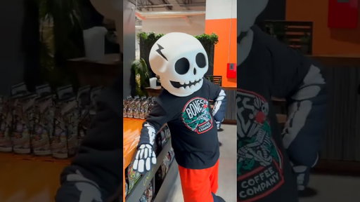 A smooch from Bones?! 💀😘⁠