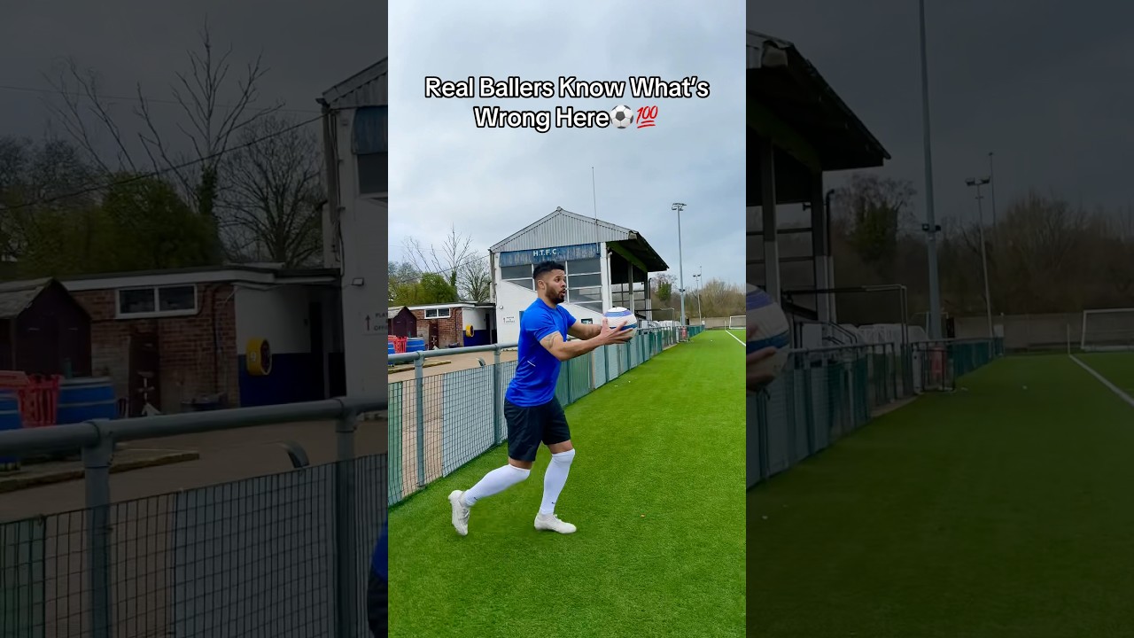 What’s Wrong With This Throw In?⚽️💯