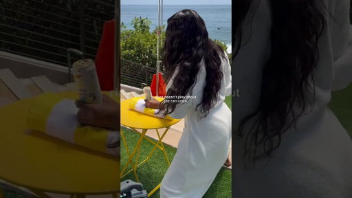 ciara miller doesn't play about the can crack
