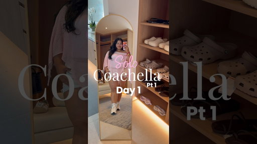 Day 1 #grwm #coachella #solotrip #vlog #travel