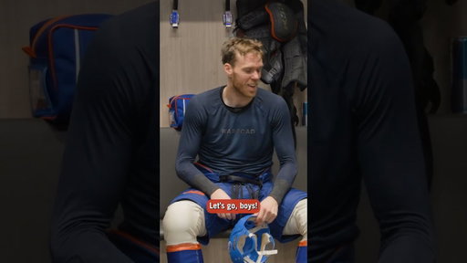 Alex Formenton Awards the Post-Game Helmet 🪖