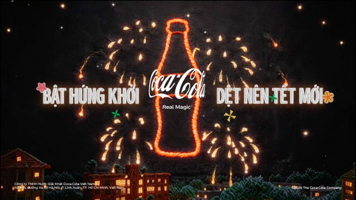 CÙNG COCA-COLA BẬT HỨNG KHỞI, DỆT NÊN TẾT MỚI