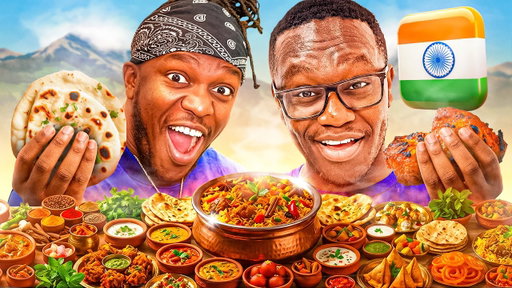 TRYING INDIAN FOOD (ft KSI)