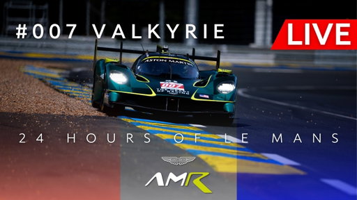 Onboard Live Stream - #007 Valkyrie Hypercar | 2026 24 Hours of Le Mans