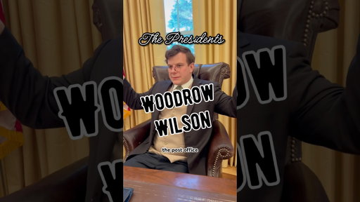 The Presidents: Woodrow Wilson (@nyhistory )