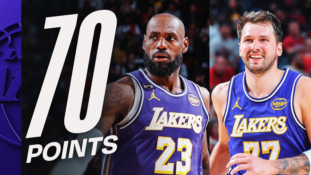 LeBron & Luka MAKE HISTORY & Combine for 70 POINTS vs Rockets 🔥 | March 18, 2026