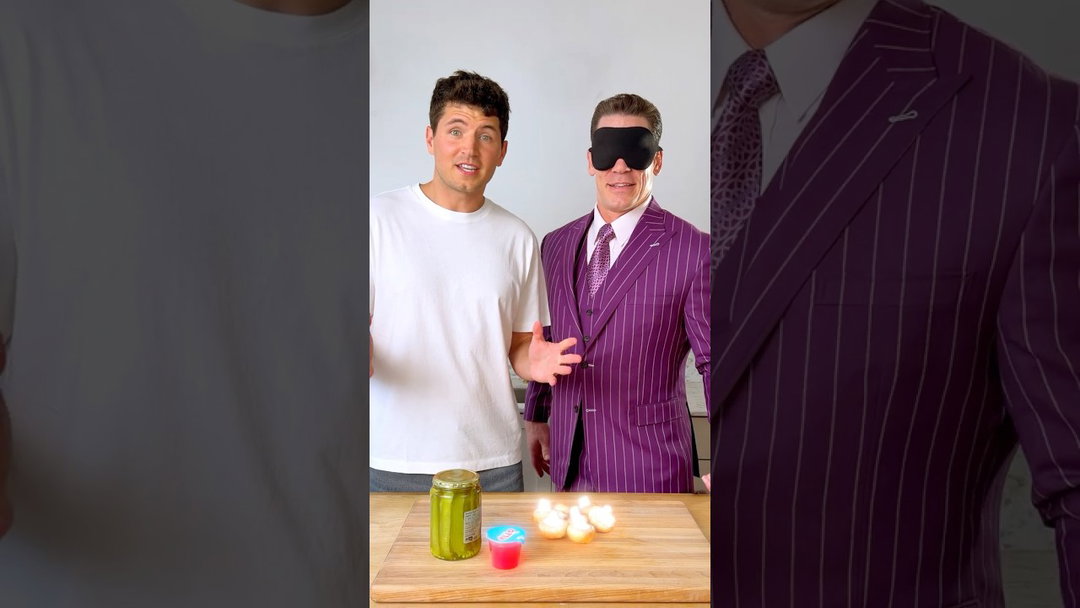 Blindfold Taste Test (ft. John Cena)