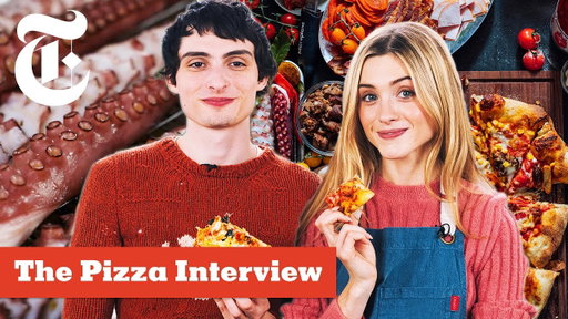 ‘Stranger Things’ Finn Wolfhard and Natalia Dyer: The Pizza Interview | NYT Cooking