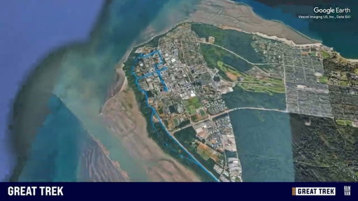 Great Trek 21.1KM 10KM 5KM // 3D Google Maps Flyover