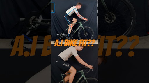 Setting up my new gravel bike using A.I ! How is this even possible! #cycling #gravelbike #bikefit