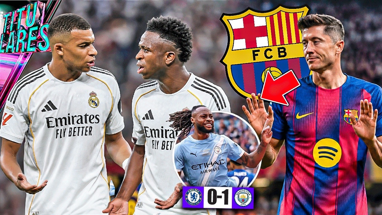 ¡Manchester City gana la FA Cup! | Oficial: 'Lewy' sale del Barça | Mbappé y Vinicius 'se estorban'