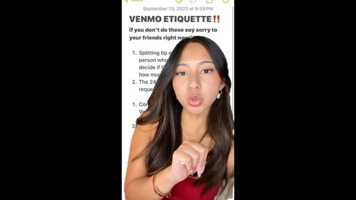 VENMO ETIQUETTE 💰  (part 2) TAKE NOTES 🫵🏽 @soleilssofia
