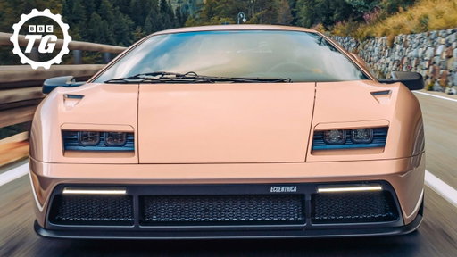 We Drive A Modernised Lamborghini Diablo! | Top Gear | BBC Studios