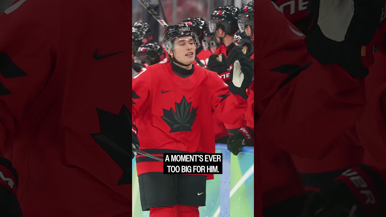 MARNER: Celebrini UNAFRAID of big moments 💪