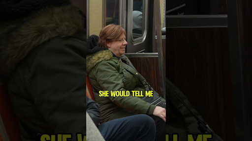 A tooth does stand up on the Subway.