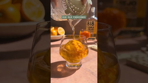 818 Tequila Old Fashioned🍊🍒