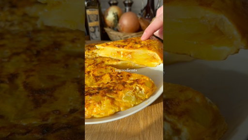 TRADITIONAL SPANISH OMELETTE 🍳