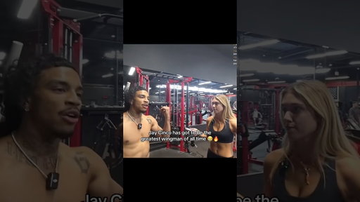 Jaycinco successfully wingmans Brad 🔥😭 #bradkraut #twitchclips #funny #gym #shorts