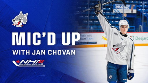 Mic'd Up with Sudbury Wolves Forward Jan Chovan