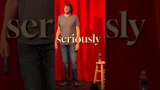 She asked if I was drinking a beer at 6:30 in the morning #standupcomedy