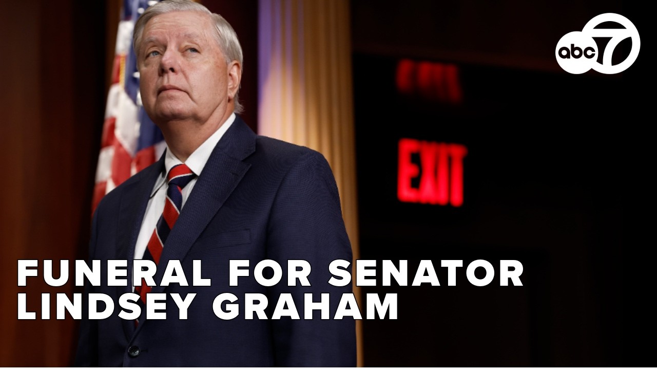 🔴LIVE: FUNERAL SERVICE FOR SEN. LINDSEY GRAHAM