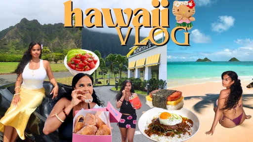O’ahu Hawaii VLOG | Food Tour *Best Eats*, Beach Hopping & Living My Best Life 🌺 | 2025