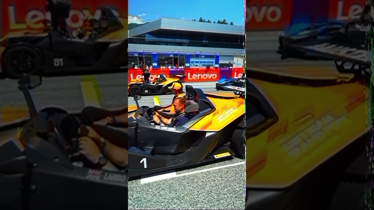 Recording drivers parade on our camcorder 📹