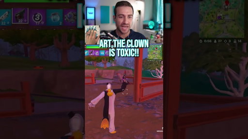 TERRIFIER TROLLING | #fortnite #arttheclown