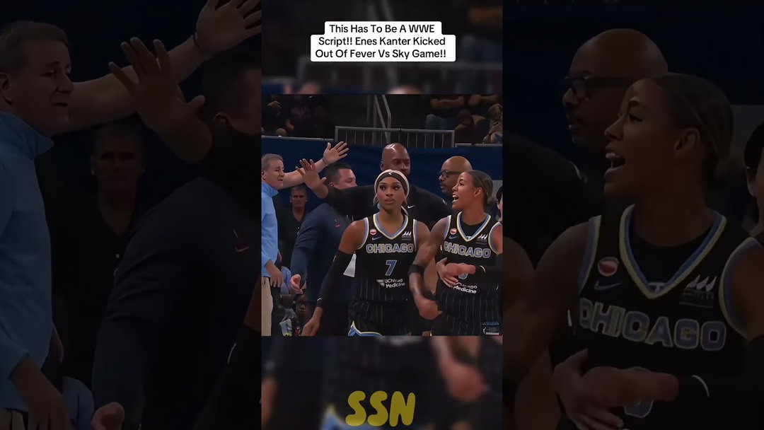 What Is Going In The WNBA At This Point?!? Enes Kanter Kicked Out Of Fever Game!!