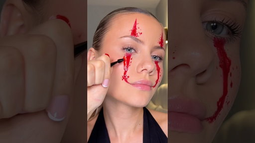 last minute halloween clown hack 🤡 #halloween #halloweenmakeup #makeup