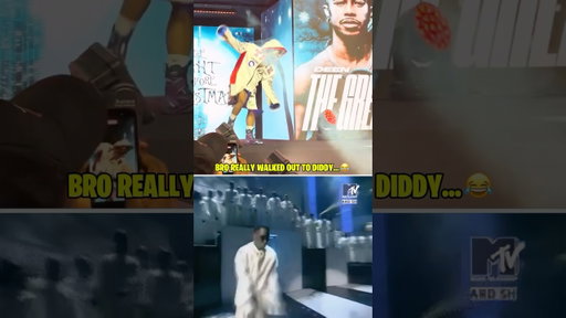 “ Walked Out Like P Diddy at Biggie’s Funeral… 😳