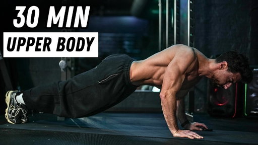30 Min UPPER BODY Workout | No Equipment | Rowan Row